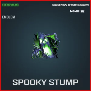 Spooky Stump Emblem in Warzone and MW3 Corvus Bundle