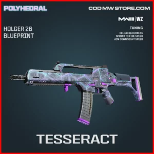 Tesseract Holger 26 Blueprint Skin in Warzone and MW3 Polyhedral Bundle
