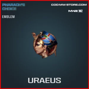 Uraeus Emblem in Warzone and MW3 Pharaoh's Choice Bundle