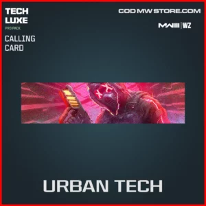 Urban Tech Calling Card in Warzone and MW3 Tech Luxe Pro Pack Bundle
