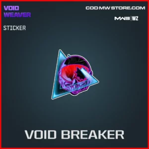 Void Breaker sticker in Warzone and MW3 Void Weaver Bundle