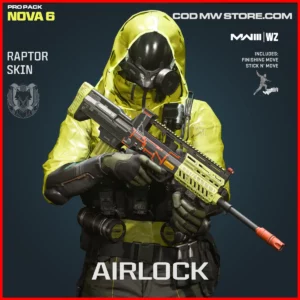 Airlock Raptor Skin in Warzone and MW3 Nova 6 Pro Pack Bundle