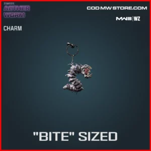 "Bite" Sized Charm in Warzone and MW3 Zombies Aether Worm Bundle