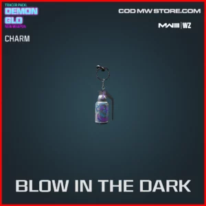 Blow In The Dark Charm in Warzone and MW3 Tracer Pack: Demon Glo Bundle