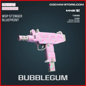 Bubblegum WSP Stinger blueprint skin in Warzone and MW3 Kawaii Bonbon Bundle