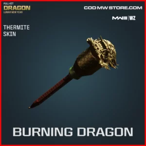 Burning Dragon Thermite Skin in Warzone and MW3 Full Kit Dragon Soul Lunar New Year Bundle