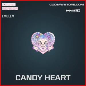 Candy Heart Emblem in Warzone and MW3 Kawaii Bonbon Bundle