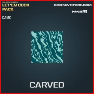 Carved Camo in Warzone and MW3 Call of Duty League Let 'Em Cook Pack Bundle