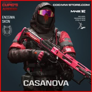 Casanova Enigma Blueprint Skin in Warzone and MW3 Tracer Pack: Cupid's Arrow Bundle