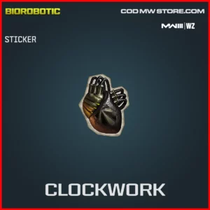 Clockwork Sticker in Warzone and MW3 Biorobotic Bundle