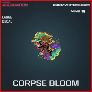Corpse Bloom Large Decal in Warzone and MW3 Aberration Ultra Skin Bundle