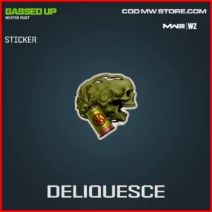 Deliquesce Sticker in Warzone and MW3 Gassed Up Weapon Vault