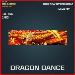 Dragon Dance Calling Card in Warzone and MW3 Full Kit Dragon Soul Lunar New Year Bundle