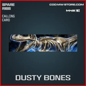 Dusty Bones Calling Card in Warzone and MW3 Spare Ribs Bundle