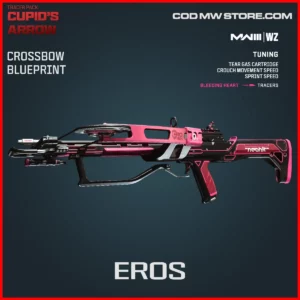 Eros Crossbow Blueprint Skin in Warzone and MW3 Tracer Pack: Cupid's Arrow Bundle