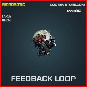 Feedback Loop Large Decal in Warzone and MW3 Biorobotic Bundle