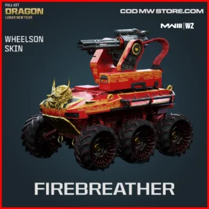 Firebreather Wheelson Skin in Warzone and MW3 Full Kit Dragon Soul Lunar New Year Bundle