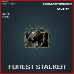 Forest Stalker Large Decal in Warzone and MW3 Cryptids Big Foot Bundle