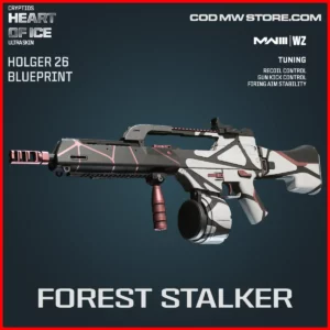 Forest Stalker Holger 26 Blueprint Skin in Warzone and MW3 Cryptids Heart of Ice Ultra Skin Bundle