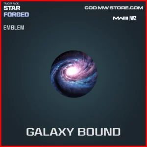 Galaxy Bound Emblem in Warzone and MW3 Tracer Pack: Starforged