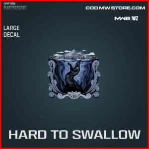 Hard to Swallow Large Decal in Warzone and MW3 Cryptids: Nessie Bundle