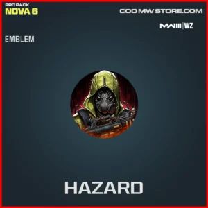 Hazard Emblem in Warzone and MW3 Nova 6 Pro Pack Bundle