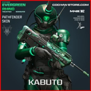 Kabuto Pathfinder Skin in Warzone and MW3 Echo Endo: Evergreen Rhino Bundle