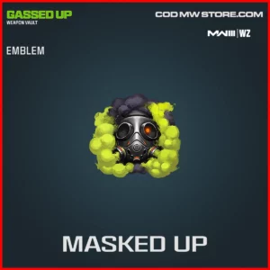 Masked Up Emblem in Warzone and MW3 Gassed Up Weapon Vault