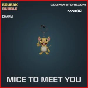 Mice To Meet You Charm in Warzone and MW3 Squeak Bubble Bundle