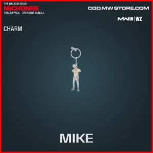 Mike Charm in Warzone and MW3 The Walking Dead Michonne Operator Bundle