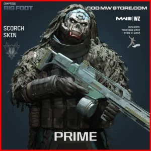 Prime Scorch skin in Warzone and MW3 Cryptids Big Foot Bundle
