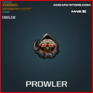 Prowler Emblem in Warzone and MW3 Zodiac Scorpio Hero Ultra Skin Bundle