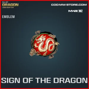 Sign of the Dragon Emblem in Warzone and MW3 Full Kit Dragon Soul Lunar New Year Bundle