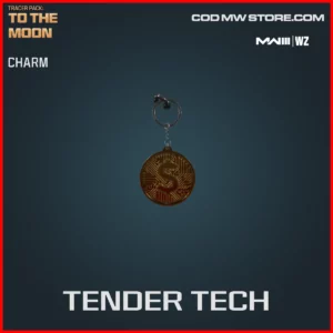 Tender Tech Charm in Warzone and MW3 Tracer Pack: To The Moon Bundle
