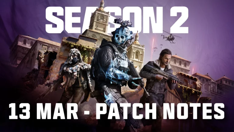 13 March – Warzone and MW3 Patch Notes