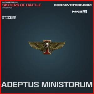 Adeptus Ministorum Sticker in Warzone and MW3 Warhammer 40.000 Sisters of Battle Bundle