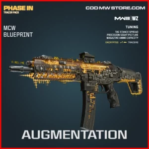 Augmentation MCW Blueprint Skin in Warzone and MW3 Phase In Tracer Pack Bundle