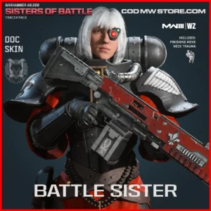 Battle Sister DOC Skin in Warzone and MW3 Warhammer 40.000 Sisters of Battle Bundle
