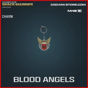 Blood Angels Charm in Warzone and MW3 Warhammer 40000 Space Marines Tracer Pack Bundle