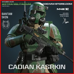 Cadian Kasrkin Bantam Skin in Warzone and MW3 Warhammer 40000 Astra Militarum Bundle