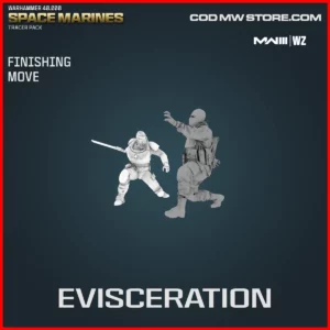 Evisceration Finishing Move in Warzone and MW3 Warhammer 40000 Space Marines Tracer Pack Bundle