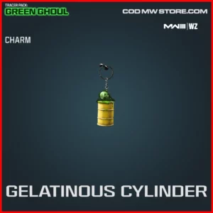 gelatinous cylinder charm in Warzone and MW3 Green Ghoul Bundle
