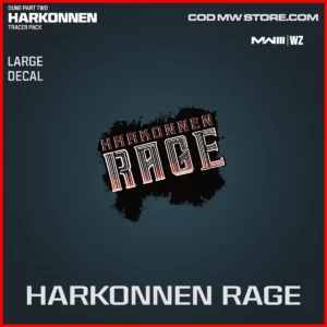 Harkonnen Rage Large Decal in Warzone and MW3 Dune Part Two Harkonnen Tracer Pack Bundle