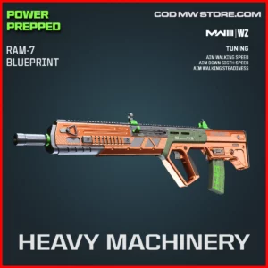 Heavy Machinery RAM-7 Blueprint Skin in Warzone and MW3 Power Prepped Bundle