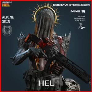 Hel Alpine Skin in Warzone and MW3 Underworld: Hel Bundle