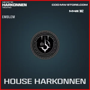 House Harkonnen emblem in Warzone and MW3 Dune Part Two Harkonnen Tracer Pack Bundle