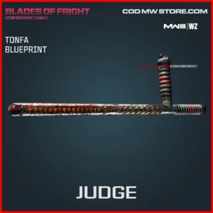 Judge Tonfa Blueprint Skin in Warzone and MW3 Blades of Fright Dismemberment Bundle
