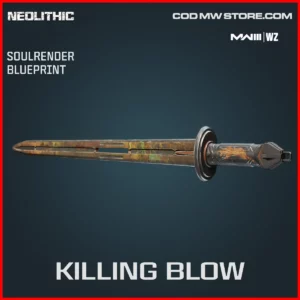 Killing Blow Soulrender Blueprint Skin in Warzone and MW3 Neolithic Bundle