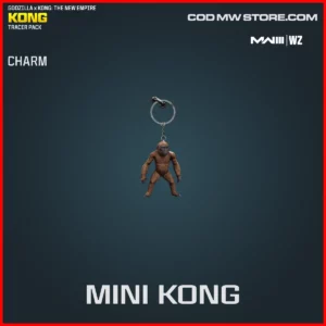 Mini Kong Charm in Warzone and MW3 Godzilla x Kong The New Empire Kong Tracer Pack Bundle