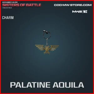 Palatine Aquila Charm in Warzone and MW3 Warhammer 40.000 Sisters of Battle Bundle